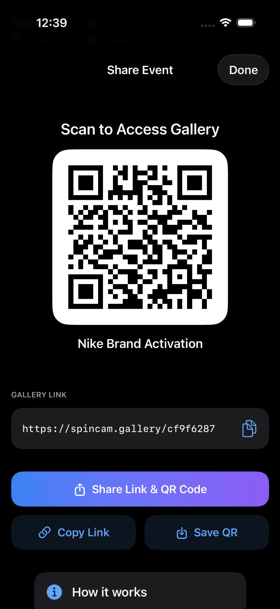 QR Sharing